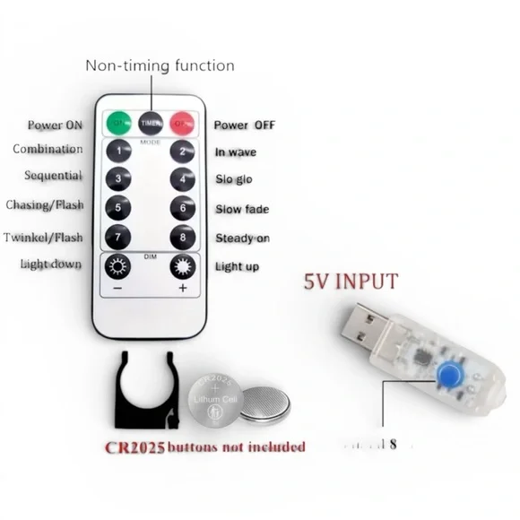 USB LED String Lights - Picture 3 of 4